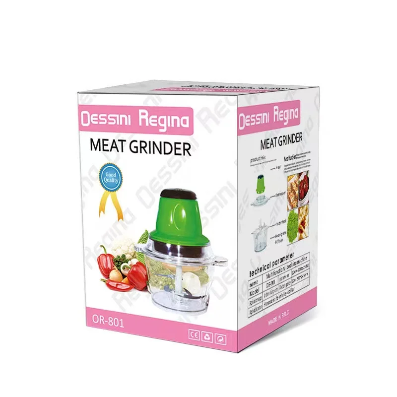 Small stainless steel stirring machine for stuffing and chopped vegetables for household use