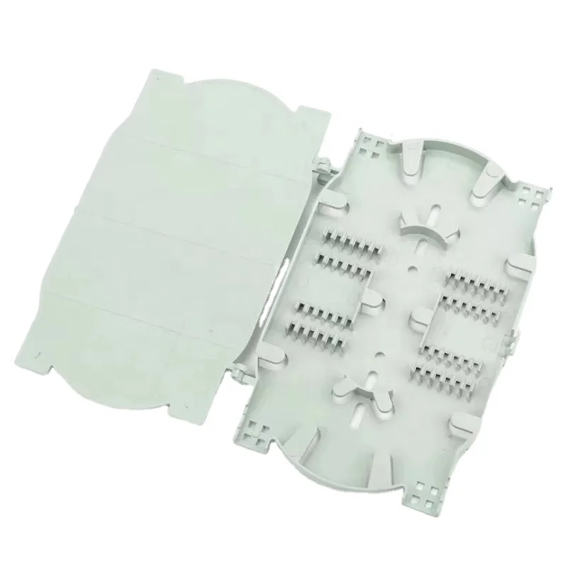 RENEW-1024 factory price 24 core ABS ODF tray fiber optic splicing tray with cover