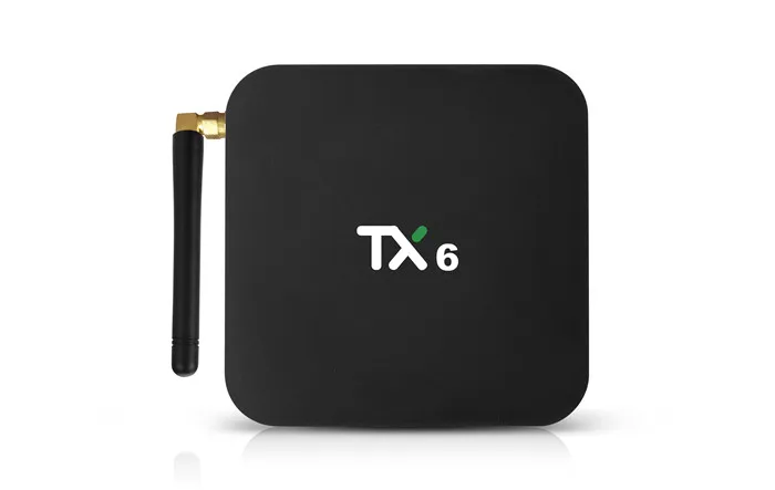 ТВ-приставка Tanix TX6 Allwinner H6 4K Android бокс ТВ Netflix Quad core 9 0 4 Гб + 32