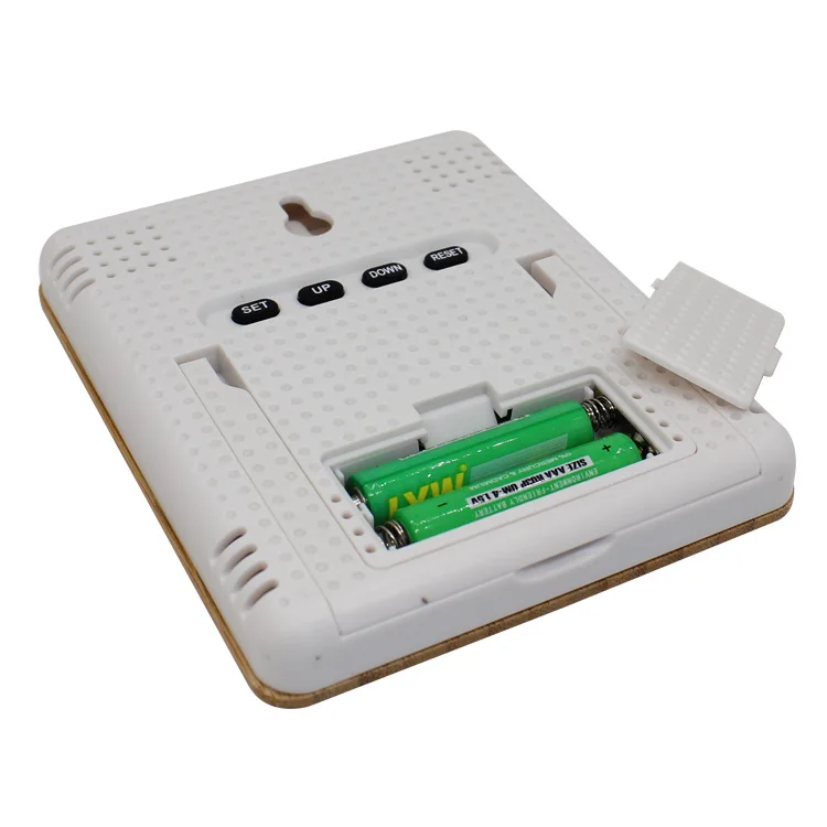 Multi function Temperature and Humidity Display Smiley Face Weather Forecast Alarm Clock