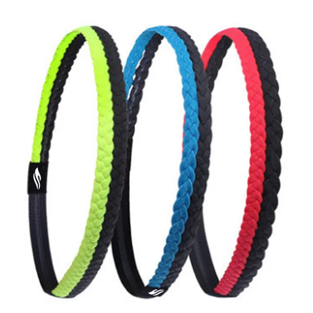 
Non Slip Men Women Sweatband Sport Fitness Headband Tennis Badminton Basketball Running Headbands Hair Sweat Band 
