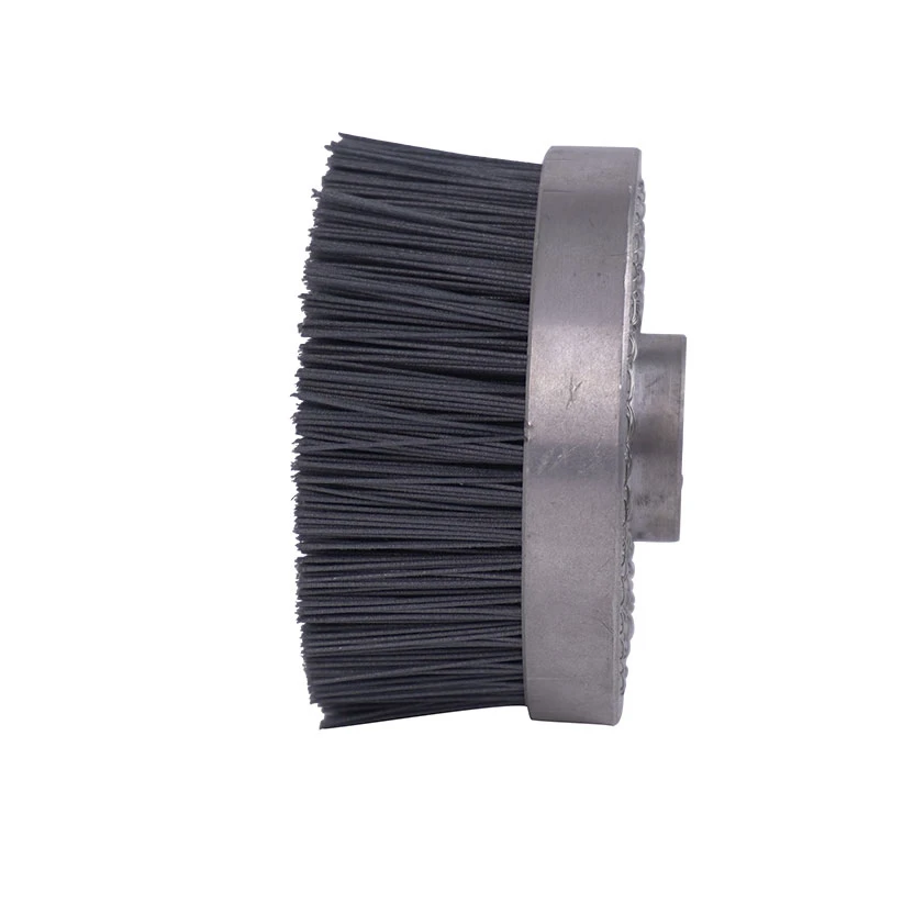 High Quality 120mm Diamond End Industrial Abrasive Stone Brush for Marble Polishing And Deburring
