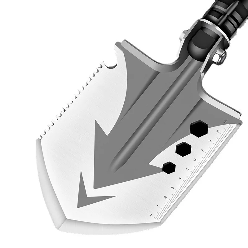 Amazon Camping Folding Multi-functional Outdoor Sapper Camping Equipment Sapper Shovel