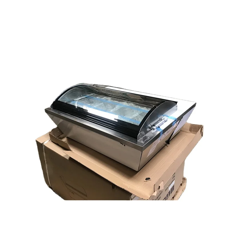 SMAD Refrigerator Freezer Industrial Commercial Stand Up Freezer with Glass Door