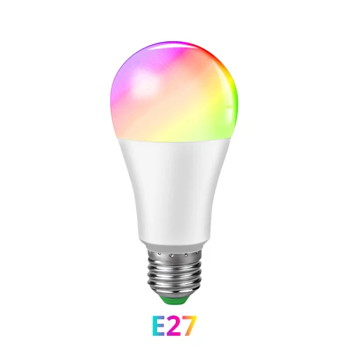 
Быстрая доставка, американский стандарт, умная жизнь Tuya Smart Life, Google Home, Alexa, 9 Вт, RGB, E27, диммер, Wi-Fi лампочка, умные светодиодные лампочки CCT для дома 