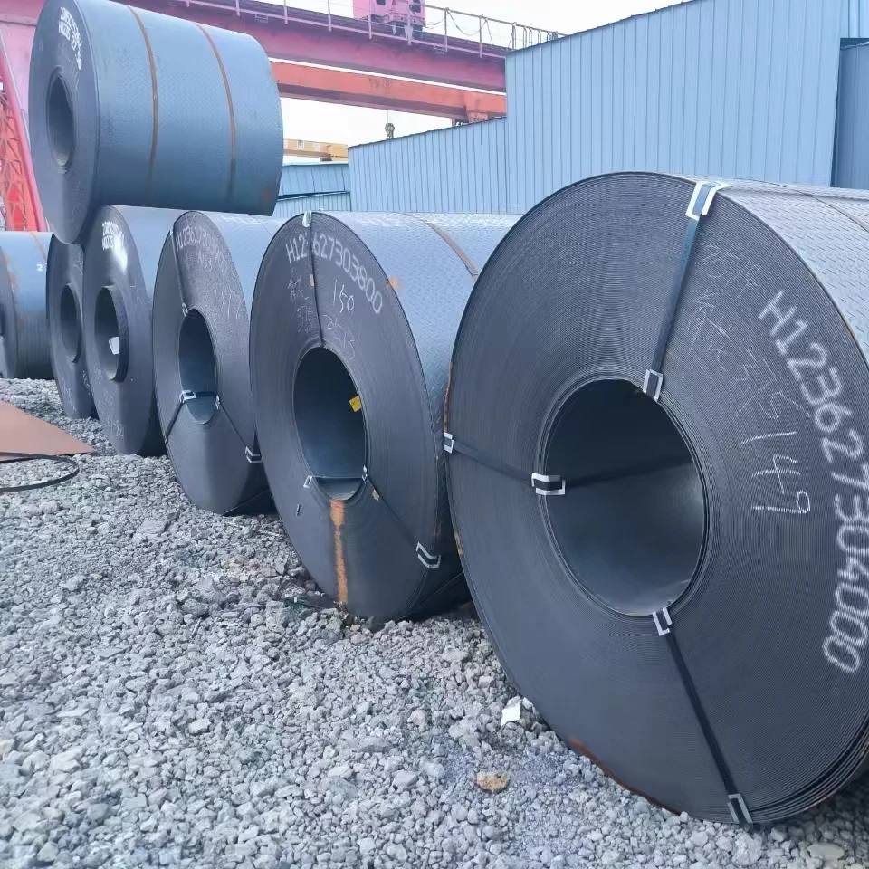China manufacturer S235JR S355 Q235B Construction Building Bridge Mild HR Hot Rolled Steel Coils
