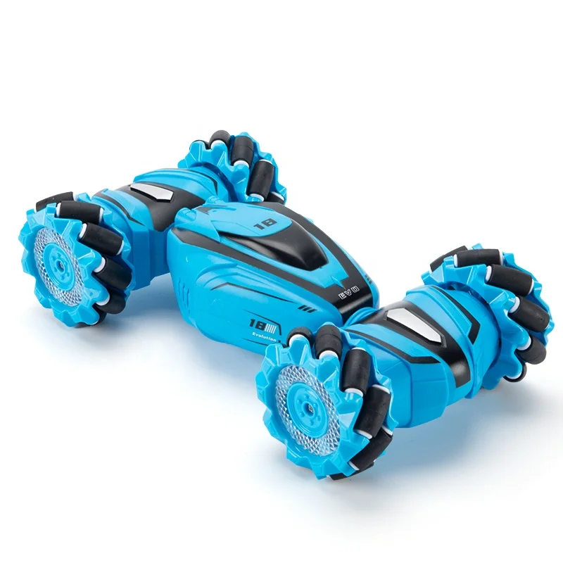 New Arrival Twist Car 2.4g Stunt Remote Control Stunt Car With Lighting And USB Charging For Kid Gift