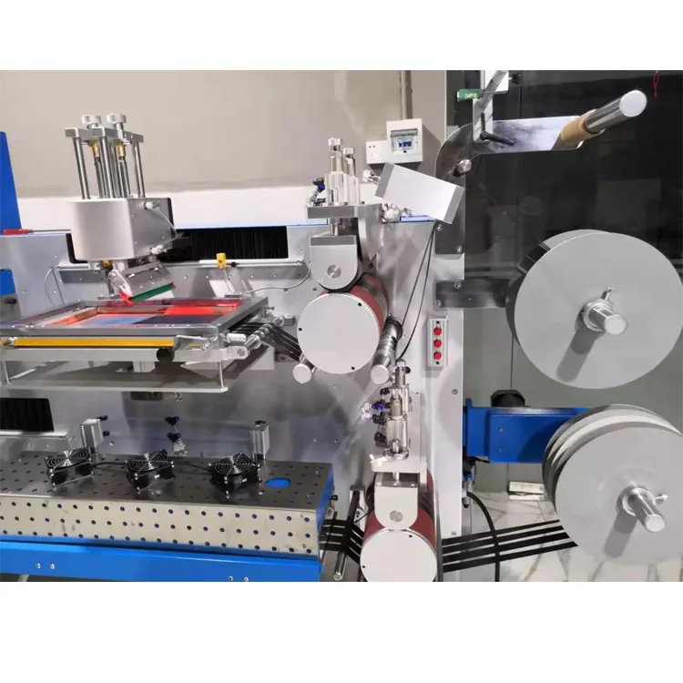 high quality multi color film  screen printing machine