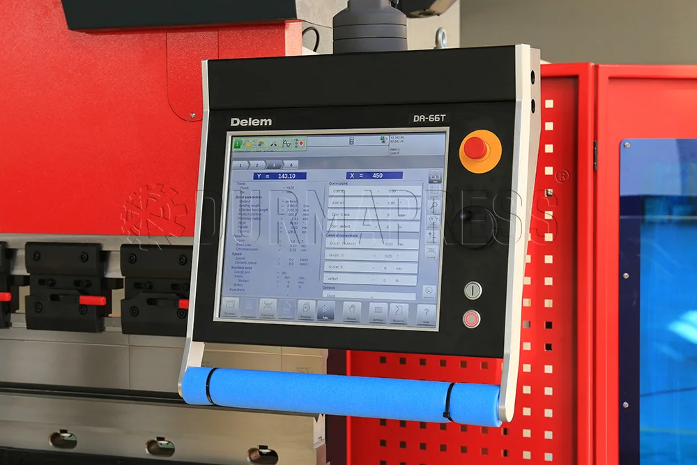 Электрогидравлический листогибочный пресс WE67K 400T 3200 мм CNC