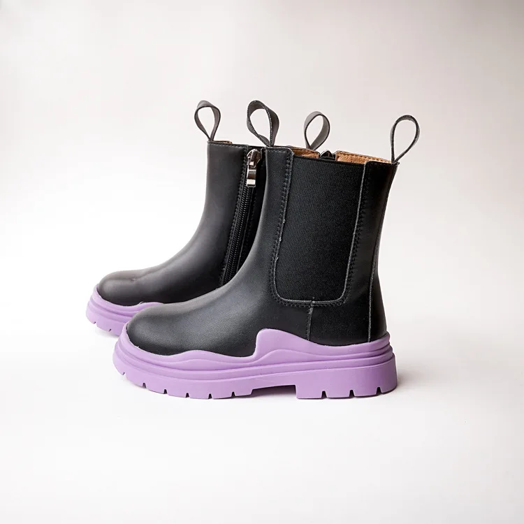 Shangzhou OEM Botas de hombre 2021 Autumn New Arrivals Chimney Cecil Children Boots For Kids