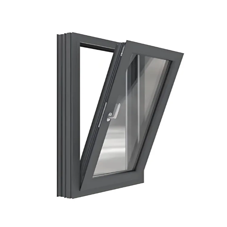 glass factory in china  aluminum frame tilt and turn windows Safety tempered Glass