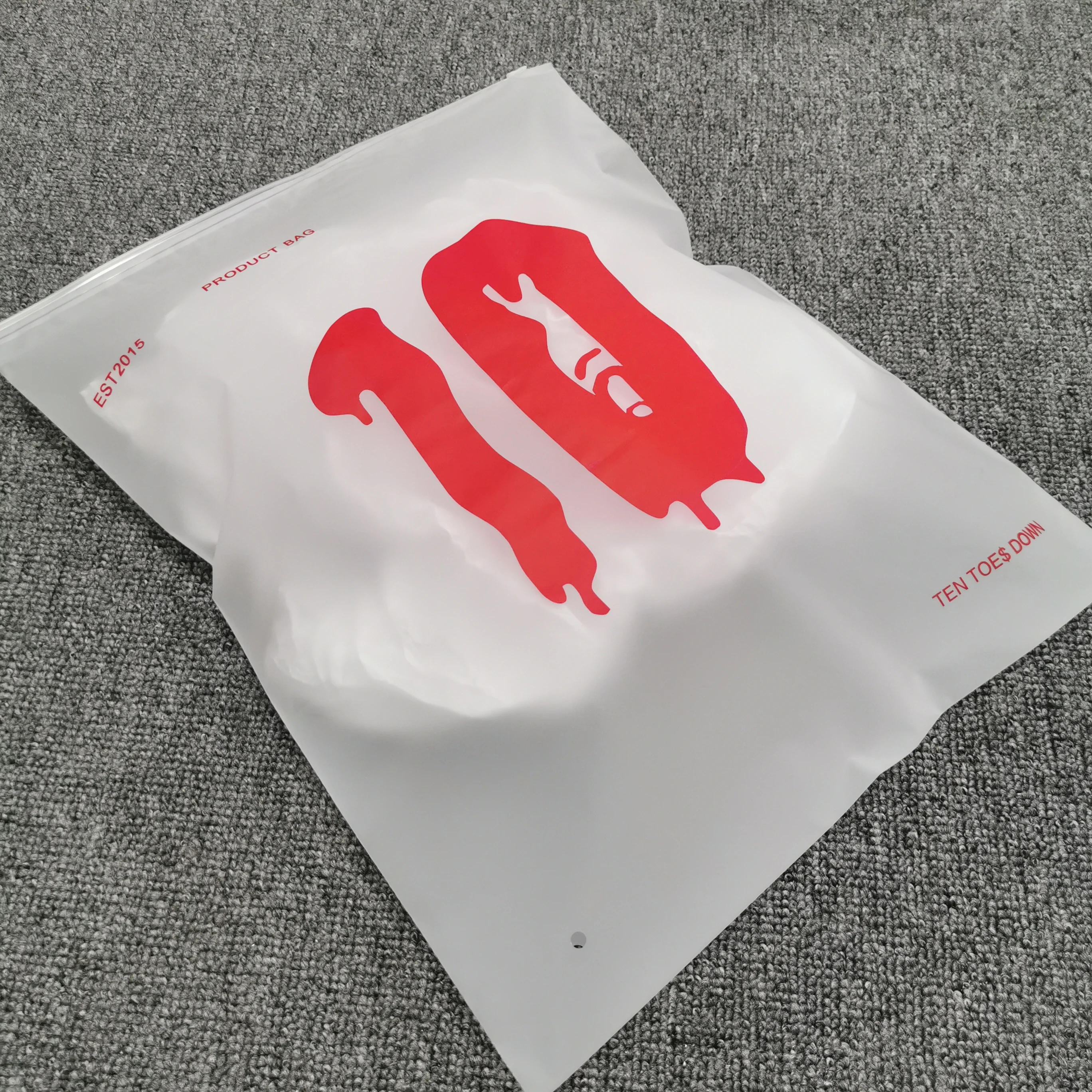 Custom packaging zipper bag plastic zipper bag packaging slider zip lock plastic bag