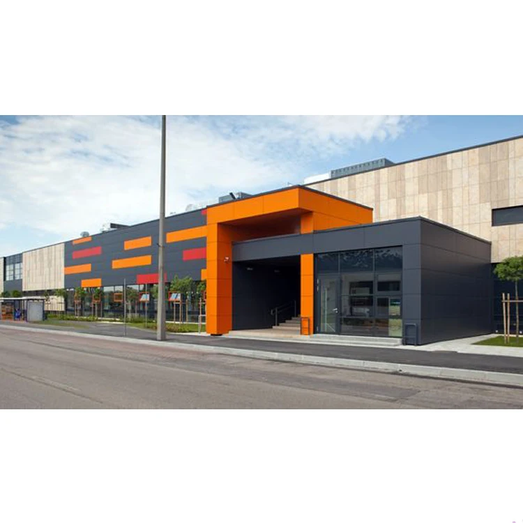 Modern Steel Frame Metal Roofing Sheets Industrial Shed Prefab Warehouse Building