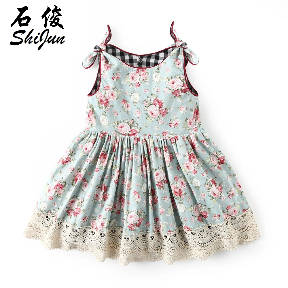 
ShiJun 2 Side Lace Baby Girl Dresses 