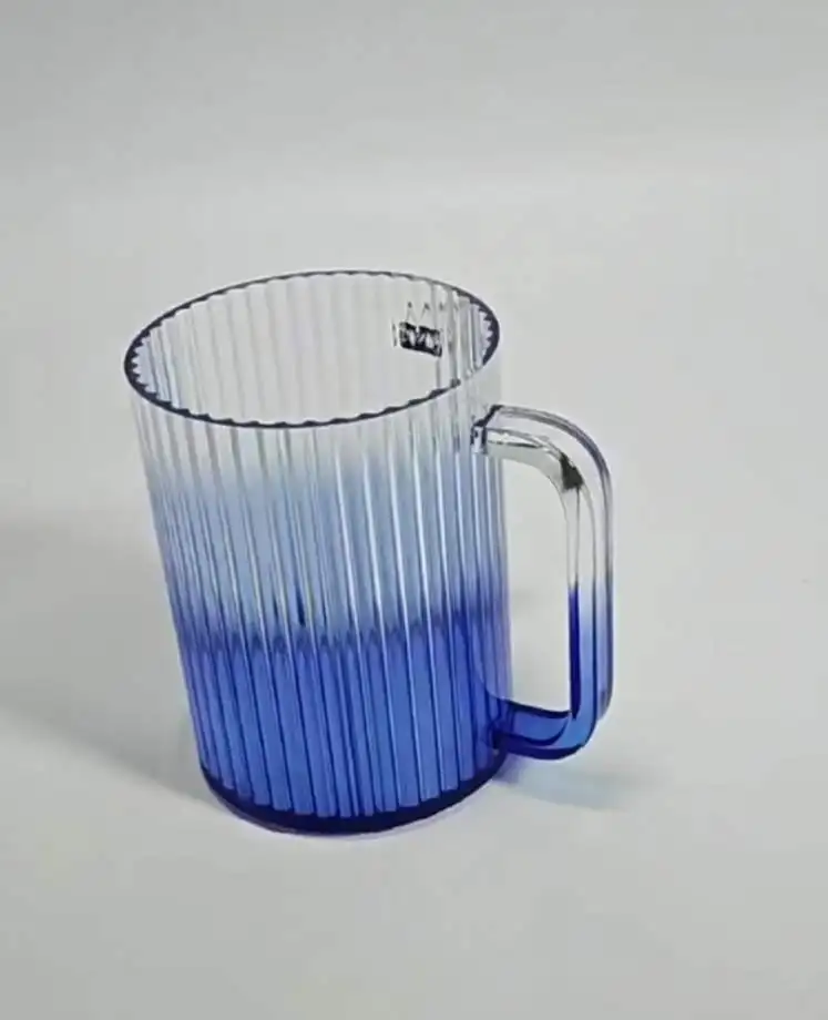Лидер продаж прозрачная чашка для мытья рук Lucite Judaica 2 ручки многофункциональная