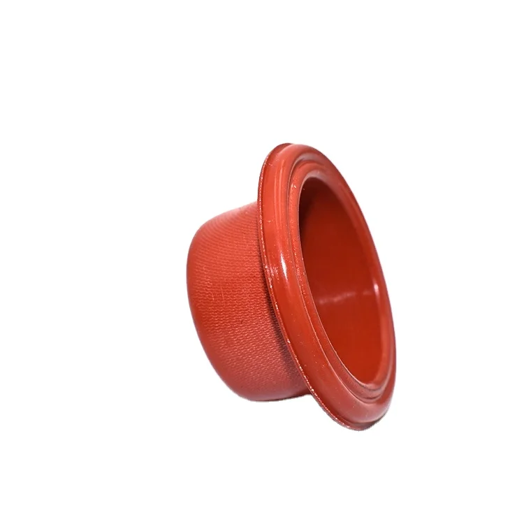 Custom Molded FVMQ/NBR/FKM/SILICONE/EPDM Fabric Reinforced Rolling Rubber Diaphragms