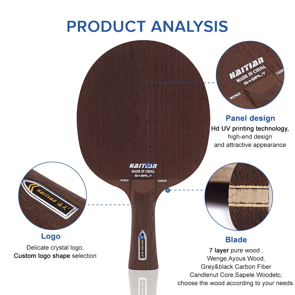 brown power professional grade straight horizontal racket table tennis board