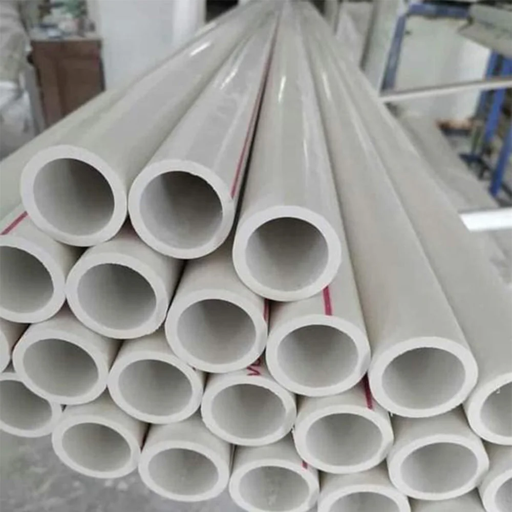 Plastic Pipe Factory Wholesale Plumbing Material Professional 25mm PVC Pipe DIN 8062 with High Quality