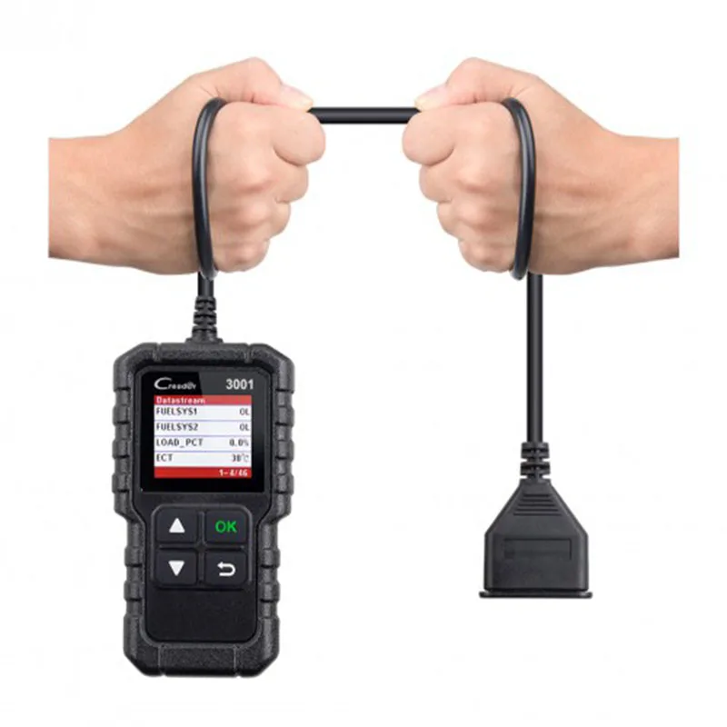Диагностический сканер OBD2 считыватель кодов двигателя с многоязычной поддержкой PK CR319 AD310 ELM327 LAUNCH