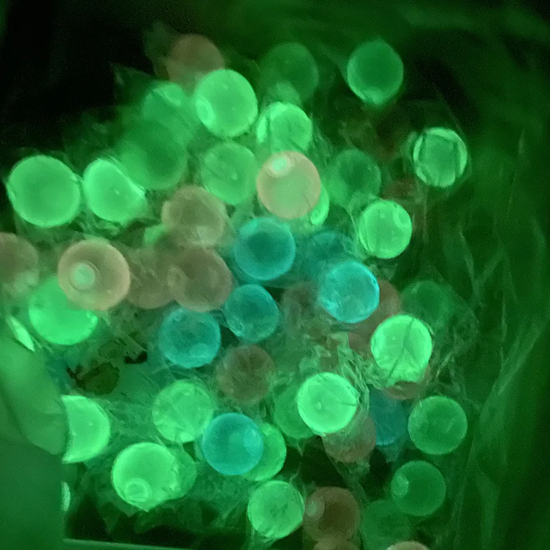 Wholesale Custom Toys Hand Massage Relief Stress Luminescent Sticky Wall Balls Glow in Dark Ceiling