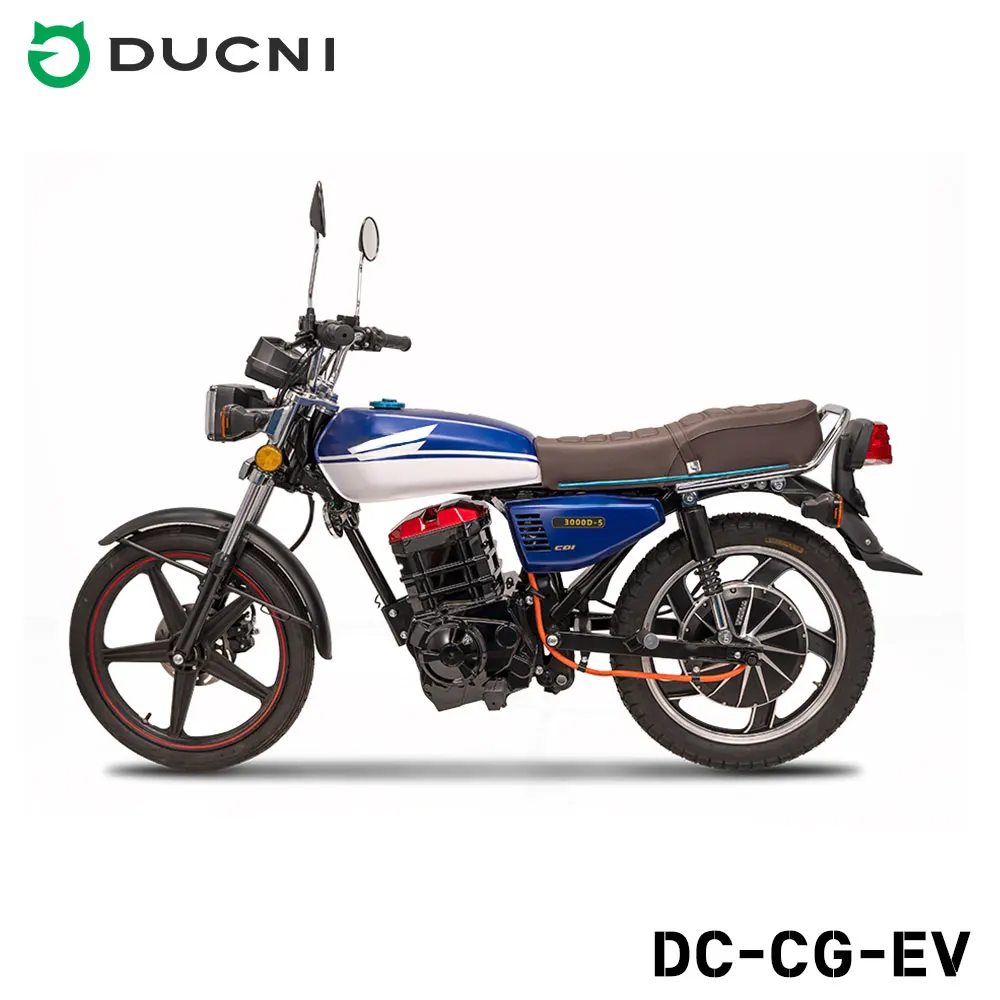 DUCNI CKD SKD 2000W 72V 20Ah Lithium Battery Fast Electric Motorcycles Scooters High Speed Dirt Bike Cheap Electric Motorcycle