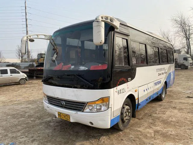 Мини-автобус Hy Hyundai County Zk6752 2015 год дизельный городской автобус используется для продажи 30-местный