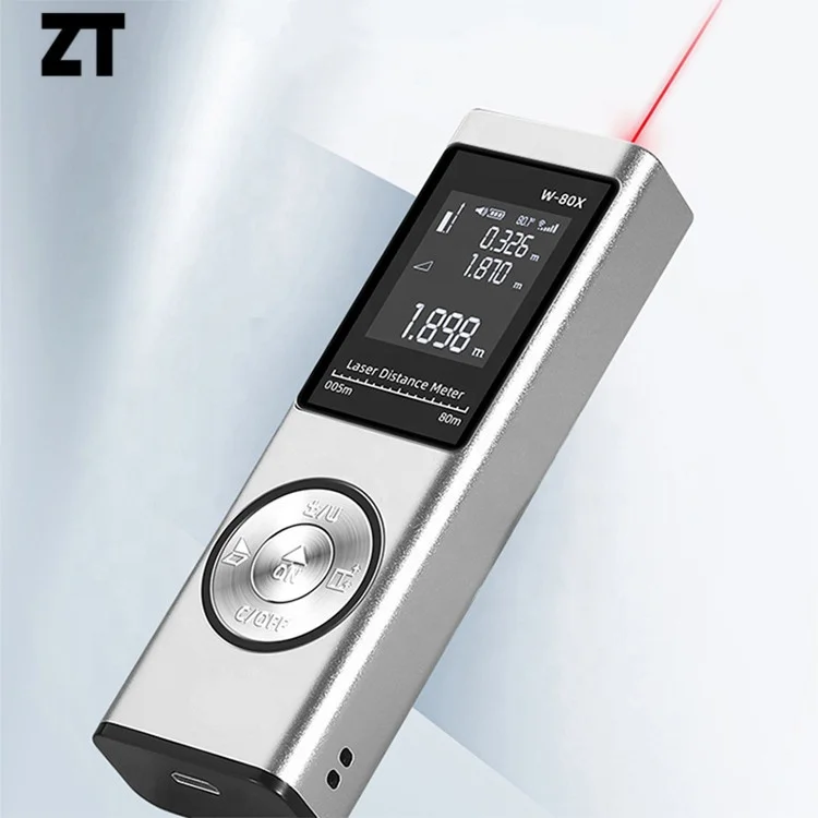 Миниатюрное лазерное измерительное устройство USB, 50 м