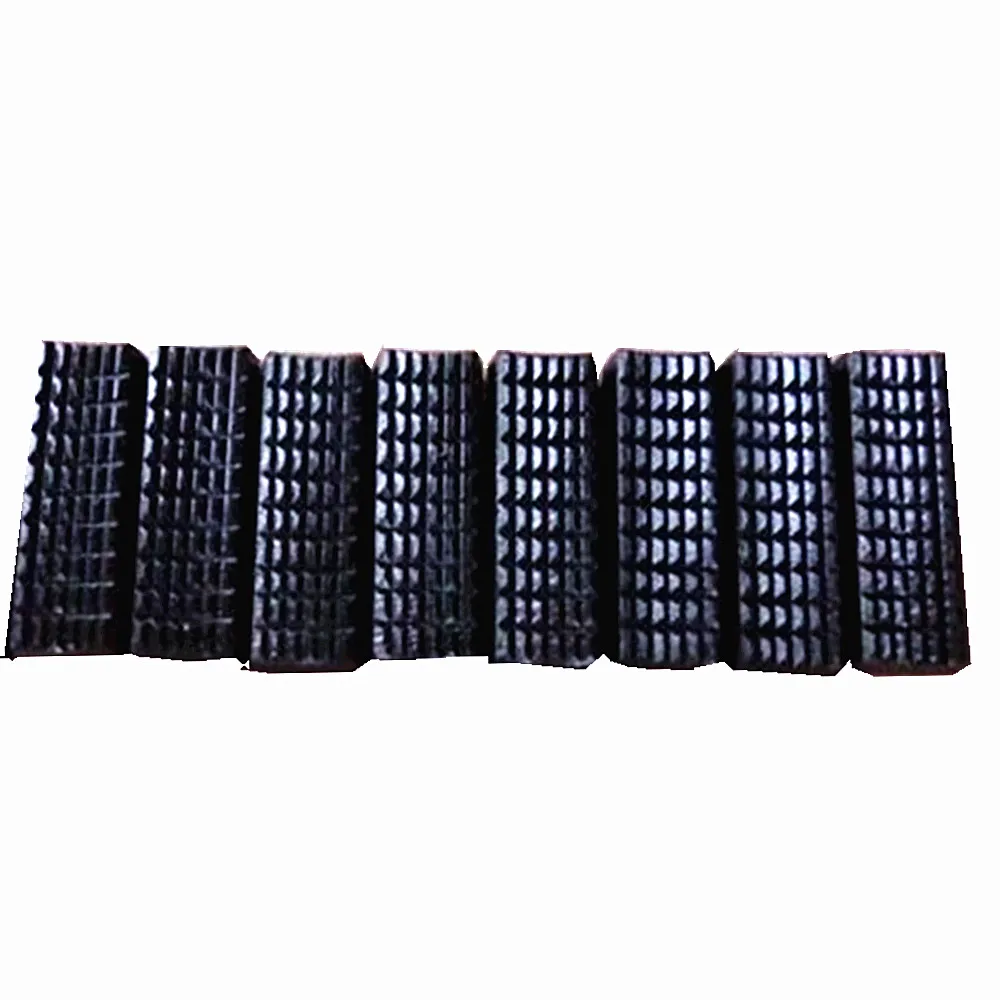 Hydraulic/manual power tong dies and rotary slip insert