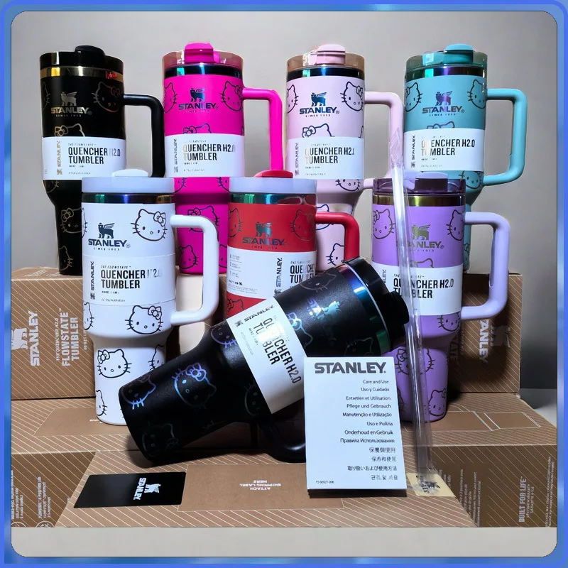 2024 Hot stanleyed cup 40oz KT Ice Bullies wholesale