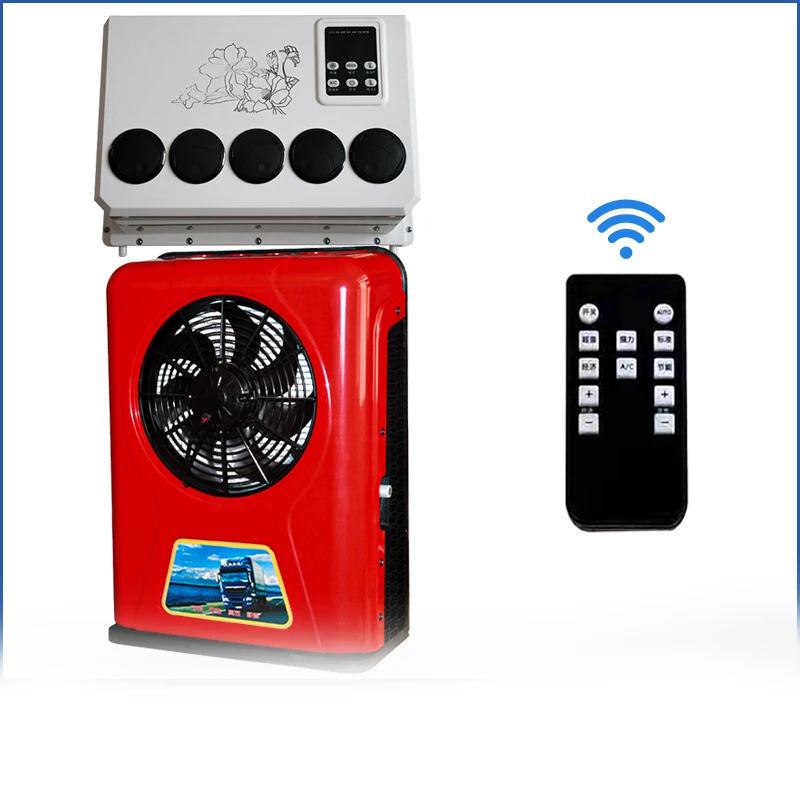 12v/24v volt Electric Air Conditioner/Truck Parking Air Conditioner 24v parking air conditioner cooler truck