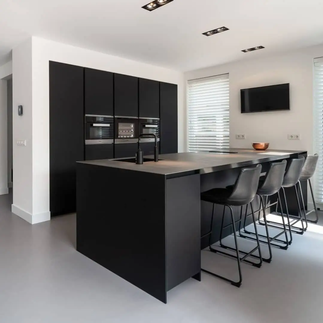 Западный стиль, дизайн, акриловый материал, домашняя черная барная стойка