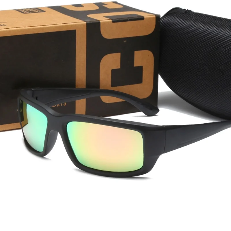 Brand Sports Sunglasses Polarized For Men Women Cycling Polarizing Cos Sun Glasses Mirror Lenses UV400 Original Box 9026