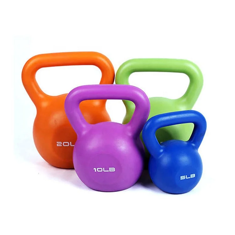 Factory Wholesale Customized Unisex Fitness Equipment 5-30LB Soft Kettlebell Adjustable Barbell Dumbbell Set