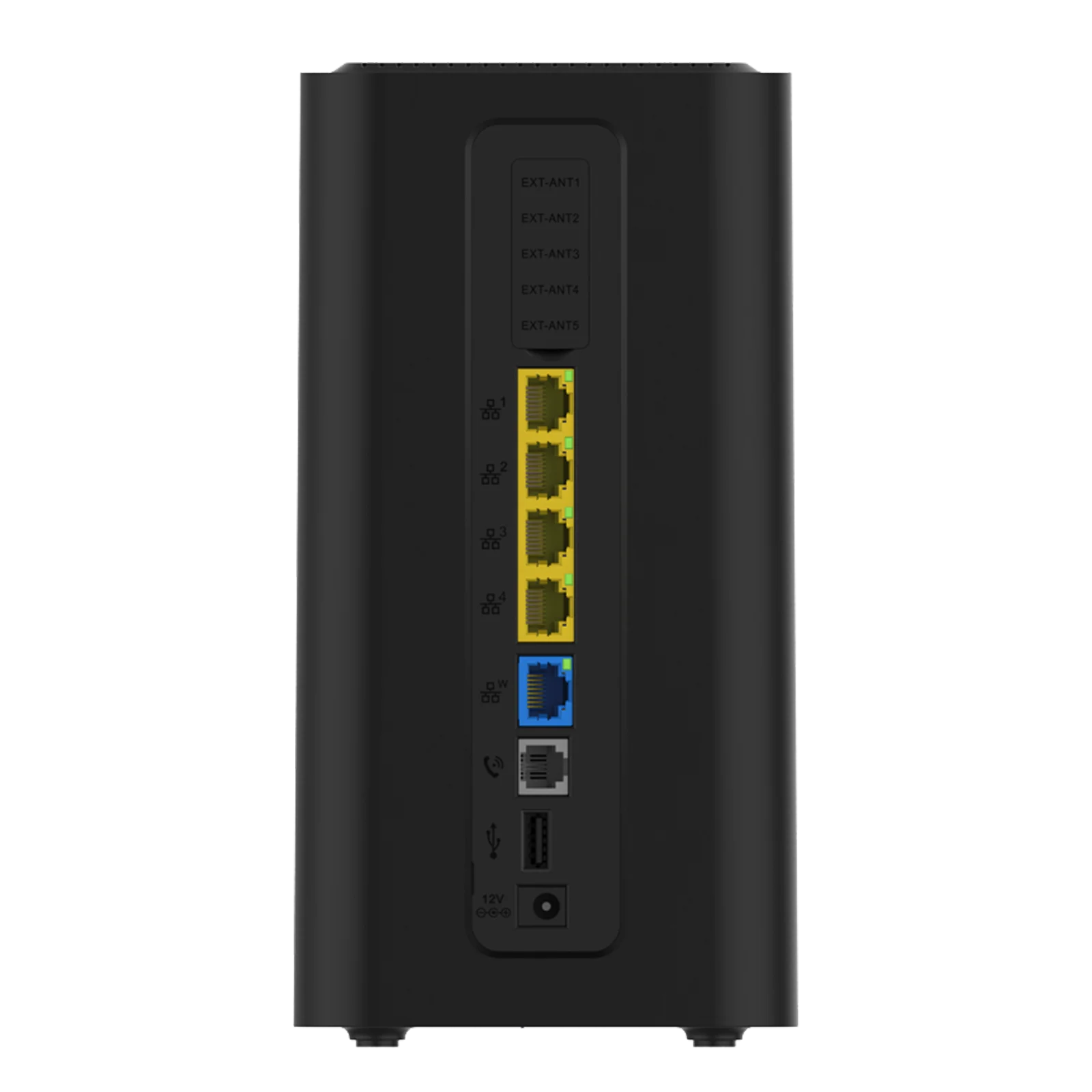 High speed 3600Mbps WIFI6 gigabit 5g wifi router Support WPS RJ11 Phone jack 4g router with sim card