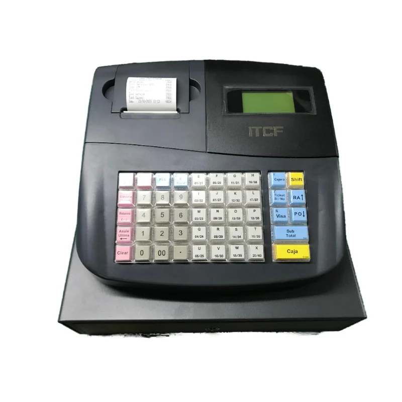 ITCF электронный кассовый аппарат 58 мм Принтер денежный ящик ecr
