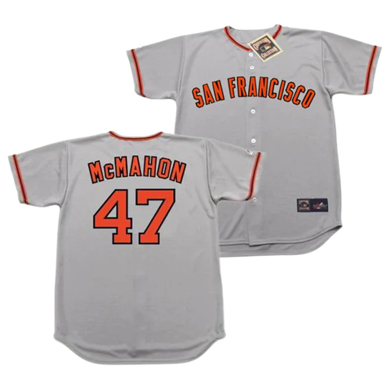 Сан-Франциско 36 Gaylord Perry 41 Darrell Evans 44 Willie Mccovey 75 Barry Zito rewback бейсбольная майка вышитая S-5xl