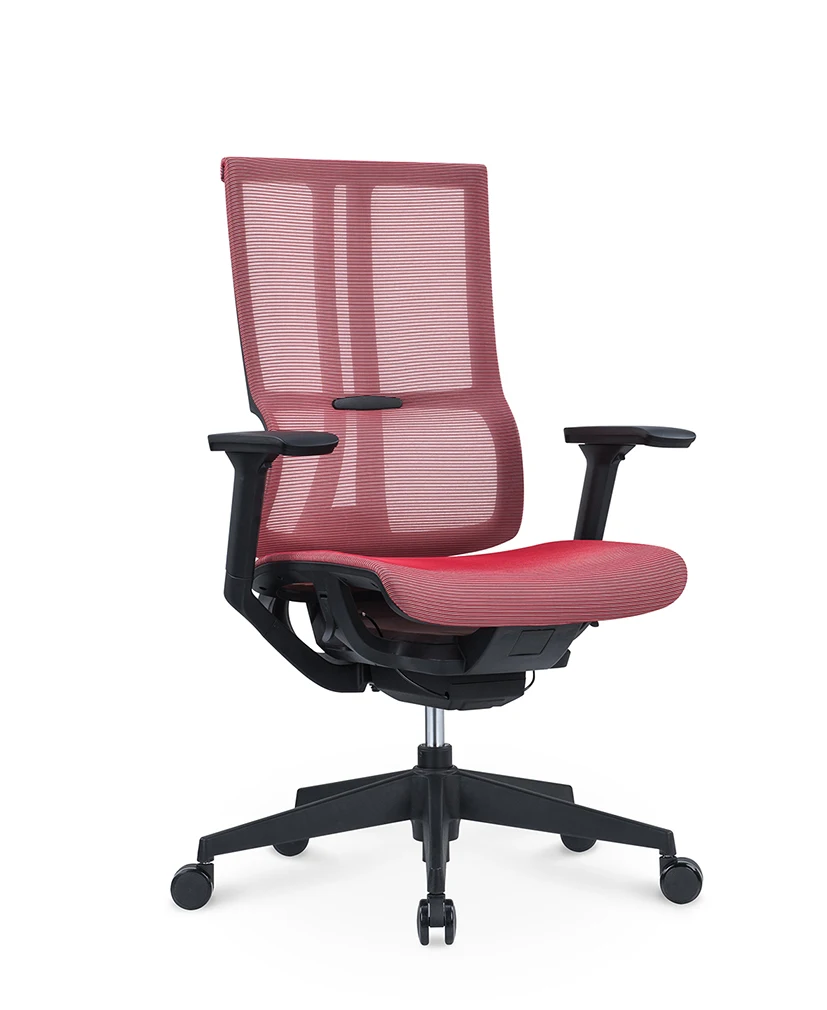 Foshan factory adjustable office mesh swivel high back office ergonomic chair swivel