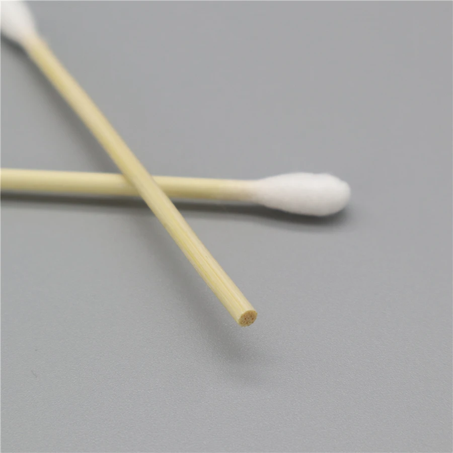 High Quality Sterile Double-end wooden stick cotton pud swab