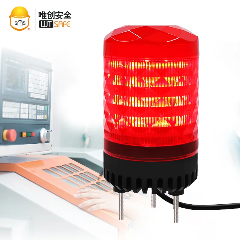 Siren Light Siren Alarm Factory Direct Supply Led Blue No Voice Warning Light Strobe Light
