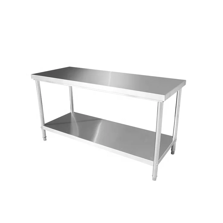 Stainless stainless work table Commercial Kitchen equipment stainless steel table
