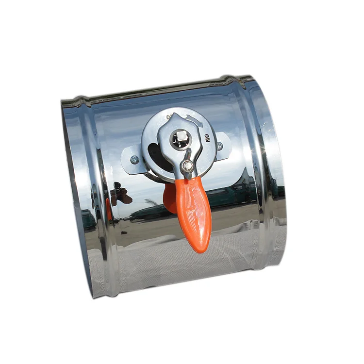 Handle Quadrant Adjustable Manual Air Dampers for  Air Conditioning Ventilation Duct