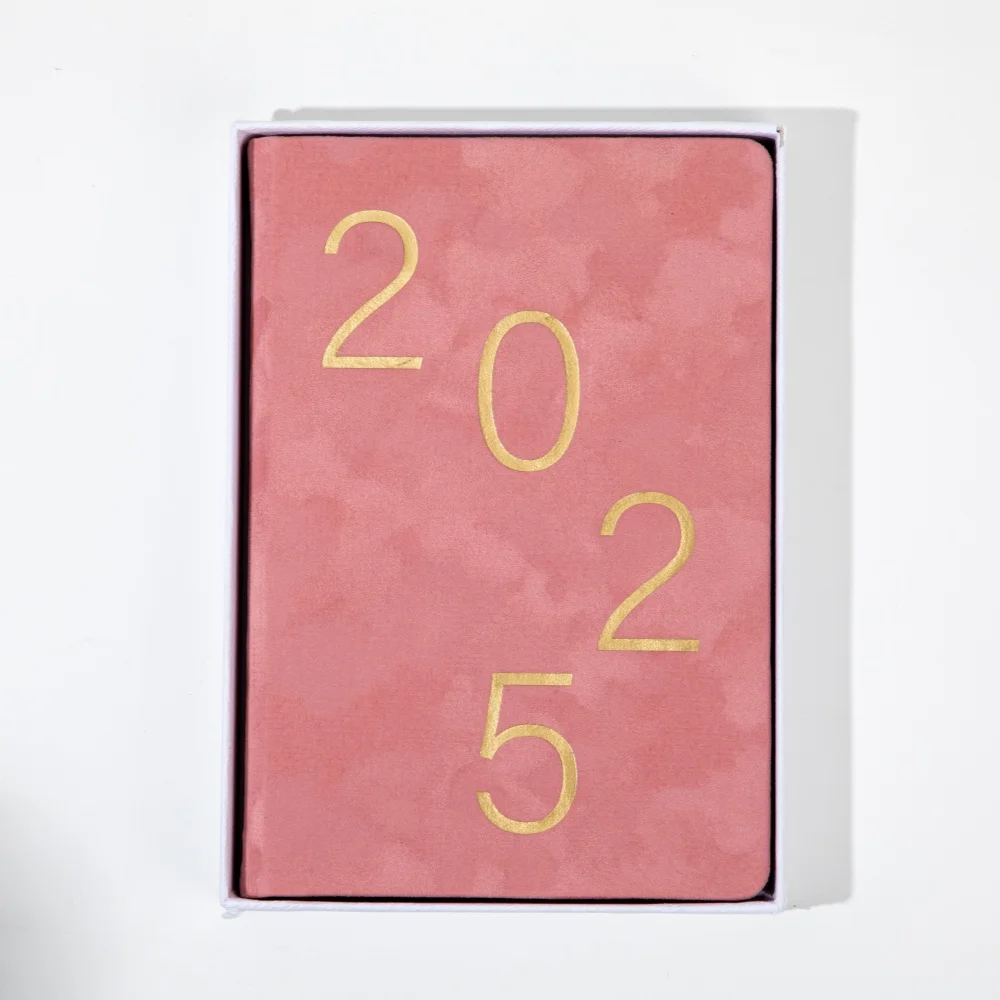 CAGIE UNIQUE DESIGN 2025 planner custom printing planner A5 hardcover journal notebook 2025 dairy daily planner