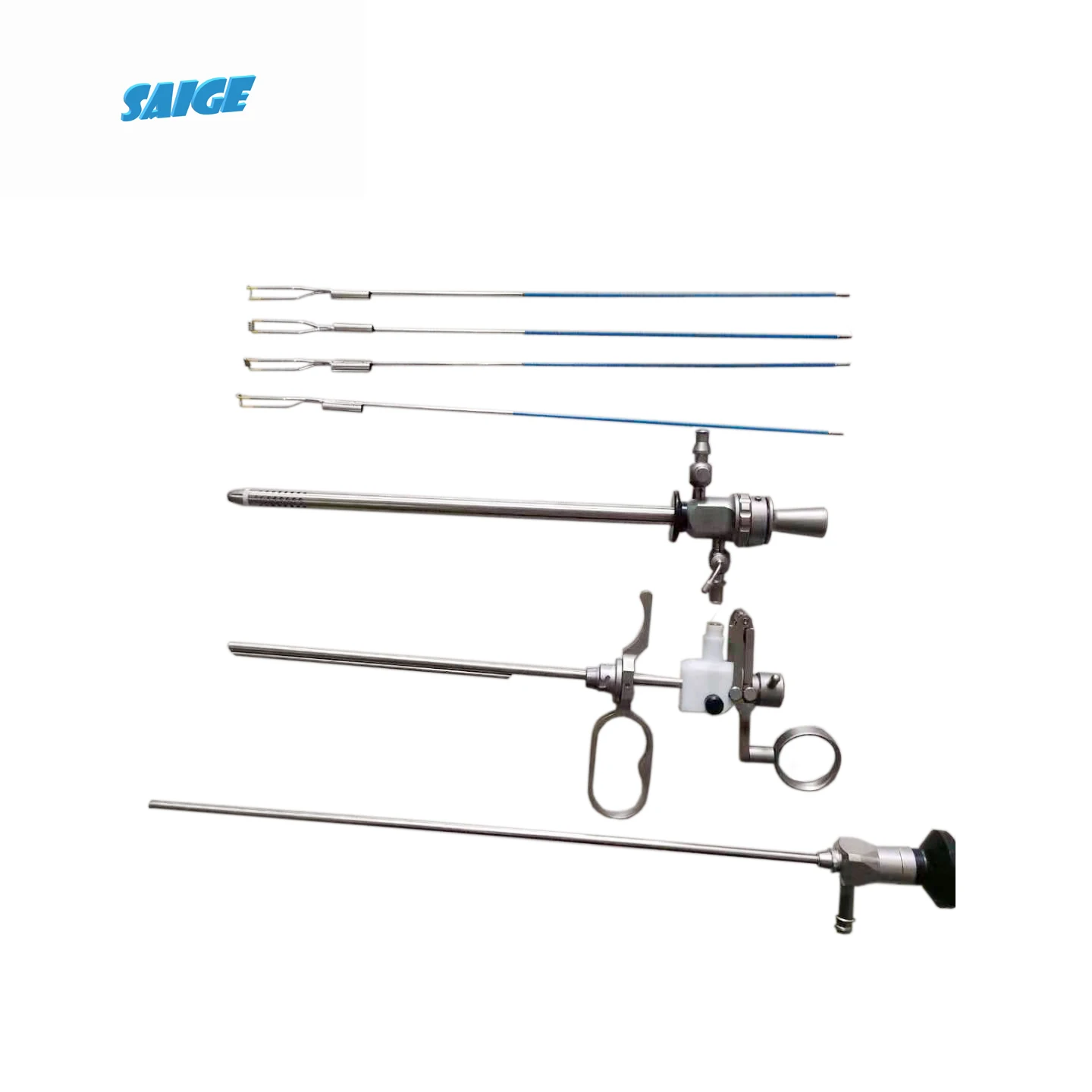 Monopolar resectoscopy set click type/resectoscopy set with 12 degree endoscope