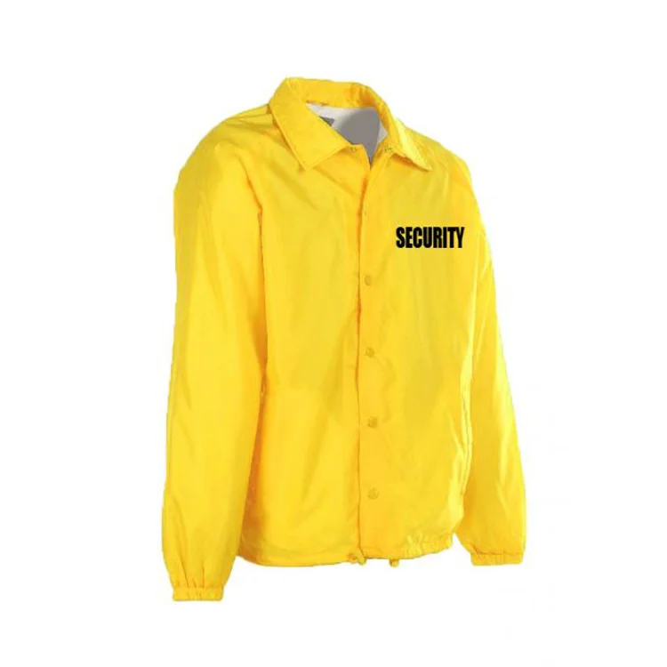 Мужская нейлоновая Защитная ветровка с застежкой спереди, индивидуальная Высококачественная рекламная легкая водонепроницаемая черная куртка для мероприятий