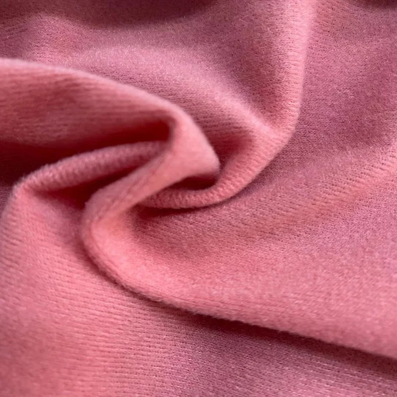  100% recycled polyester tricot brush fabrics for
