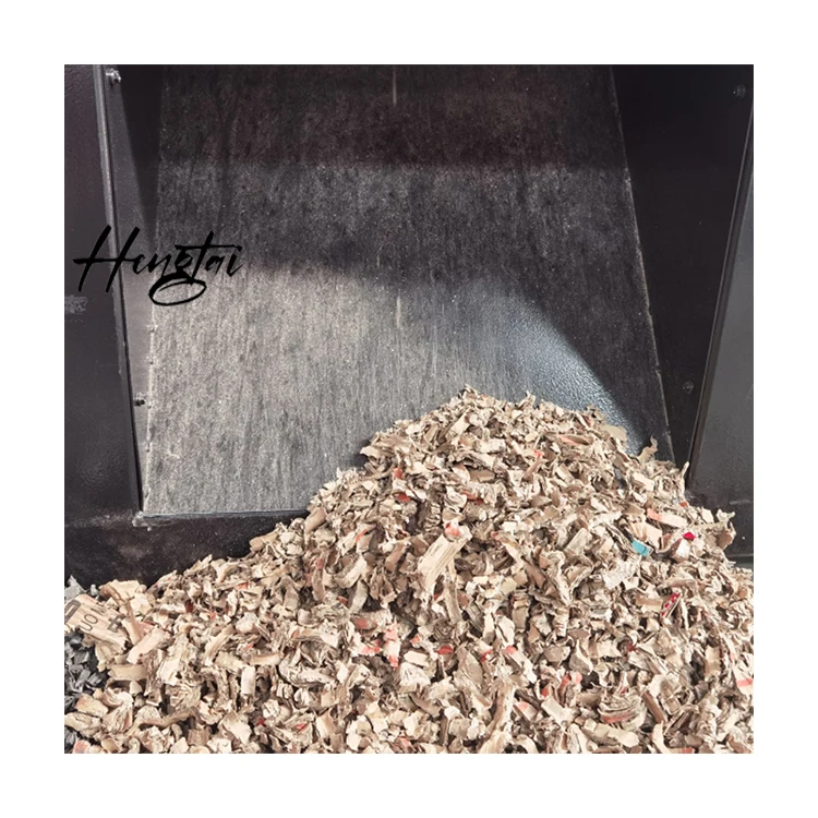 plastic bag crushing machine