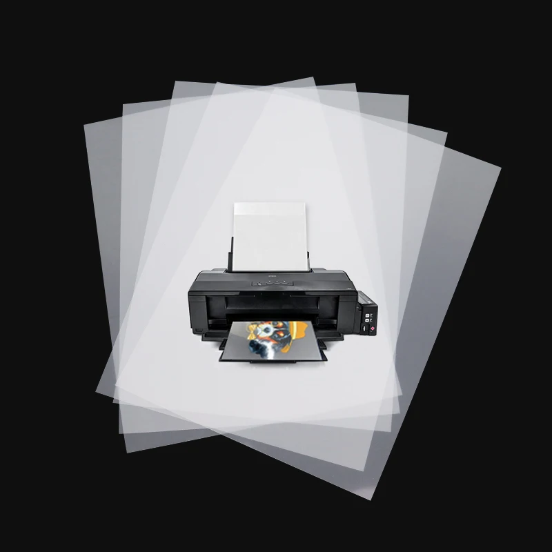 Dtf Film paper roll A3 A4 sheet Size Transfer transfer direct to PET Film Cold Peel for dtf white pigment ink print for epson