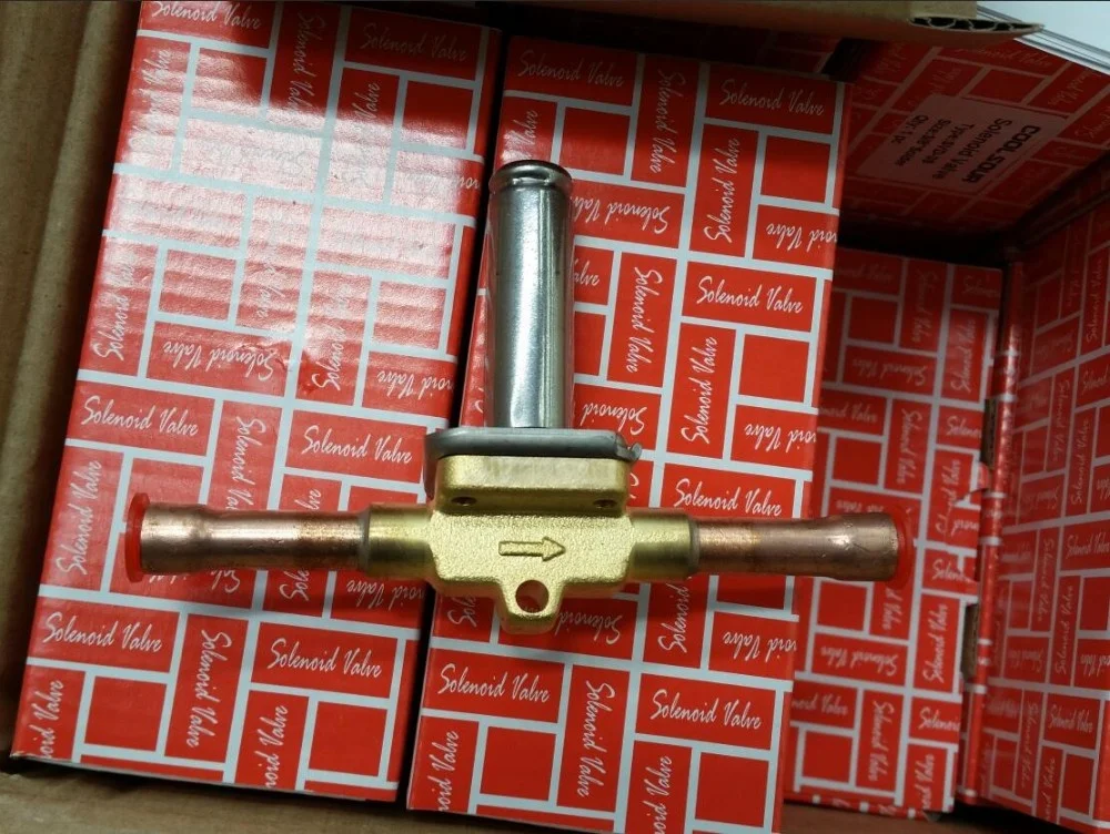 EVR6 Refrigeration Valves Spare Parts Dansfoss Type Solenoid Valve