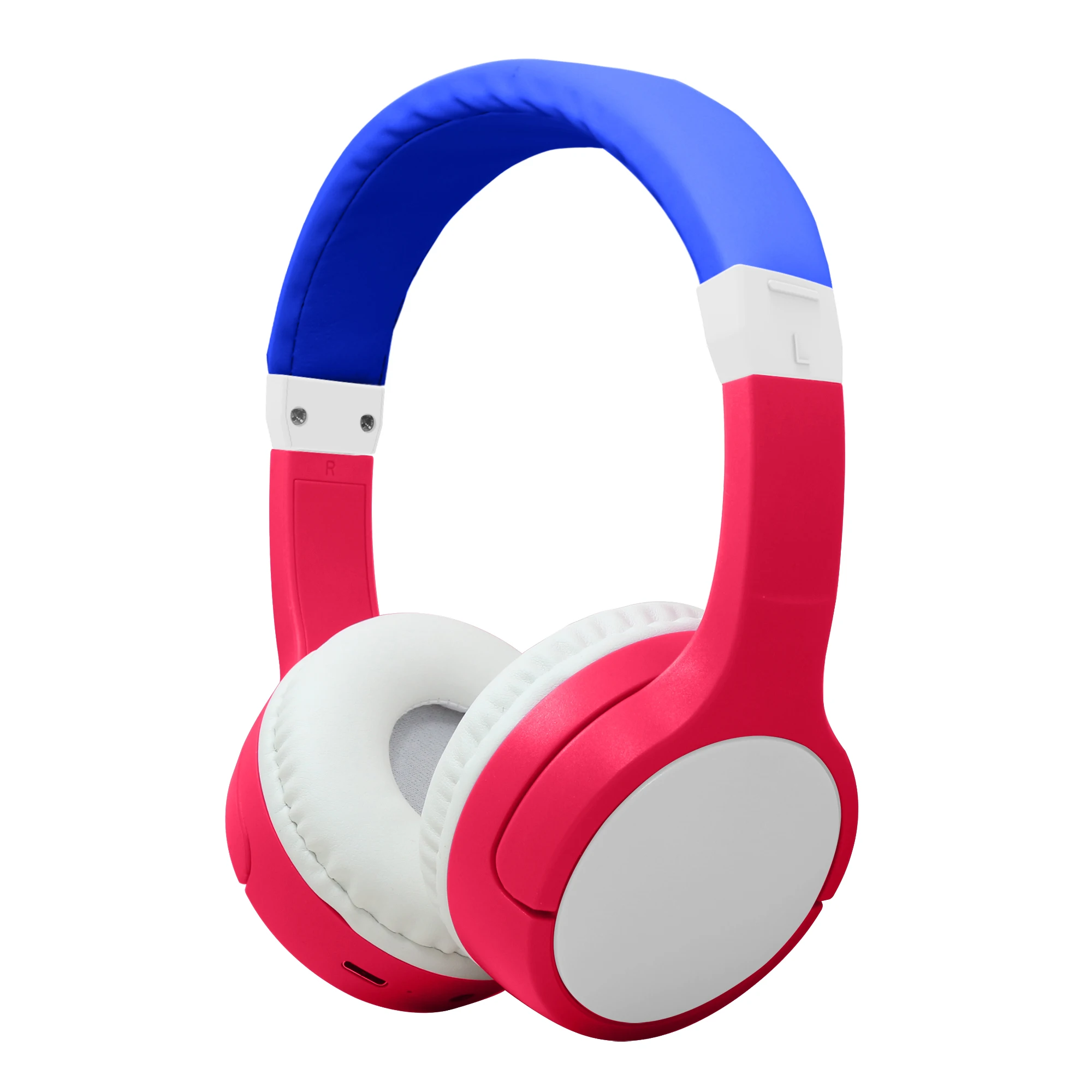 2022 Factory custom colors headphones kids headphone with full cushion kids Bluetooth headphones