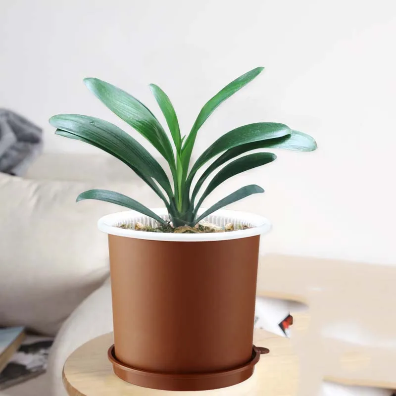 Flower Orchid Plant Mesh Net Pots Double Round Root Controlling Patent Technology Excellent Drainage Good Air Movement pot